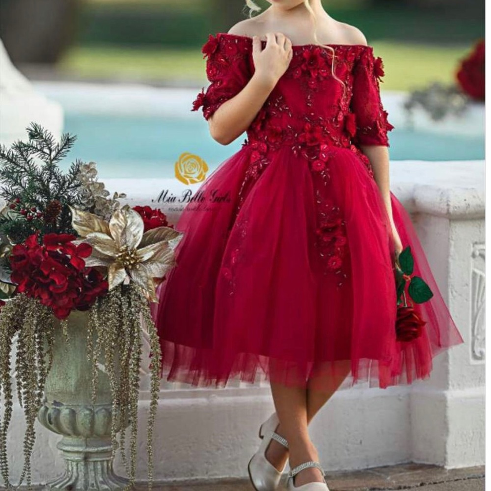 MIA BELLE BABY Girls size 5/6 dress
